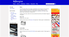 Desktop Screenshot of hifiengine.com